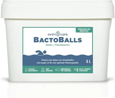 Produktbild von swimcare BactoBalls 5kg Starterbakterien für Schwimmteich & Filteranlagen