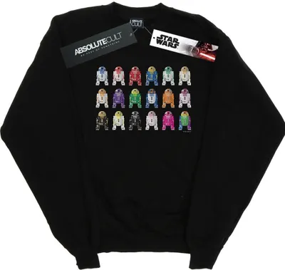 Produktbild von Star Wars - "R2 Units" Sweatshirt für Herren BI45703 (S) (Schwarz)