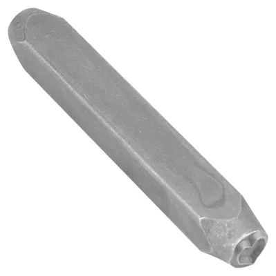 Metallstempel 6 mm, Punzenstempel, herzförmig, für Schmuckherstellung