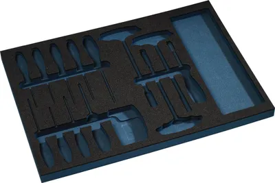 Immagine prodotto di Modulo utensili per inserto vuoto 3/3 - Modulo 2000871256 - 37 pezzi