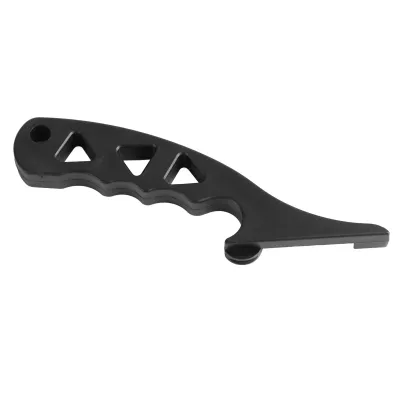 Produktbild von Gitarrensaitenspanner aus schwarzem Kunststoff – Gerät zur Verbesserung der Gitarrenstimmung, Dehnwerkzeug für E-Gitarre und Violine