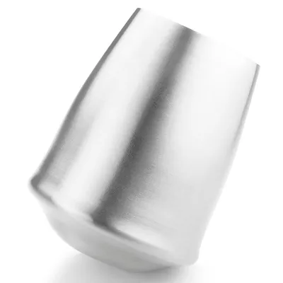Image de GSI Outdoors verre à vin sans pied en acier inoxydable 345 ml, 82 g, argent ; 63320