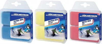 Produktbild von Holmenkol Skiwax-Set 6x 35g Worldcup Wax Skiwachs für Alpin + Nordic + Board