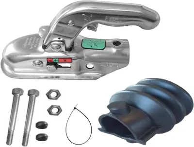 Produktbild von Set - Knott Kugelkupplung - KK14-B - N3 - 1400kg - Ø 45mm + Faltenbalg + Schrauben
