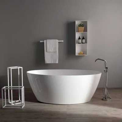 Produktbild von Moderne Badewanne aus Mineralguss freistehend | Serena