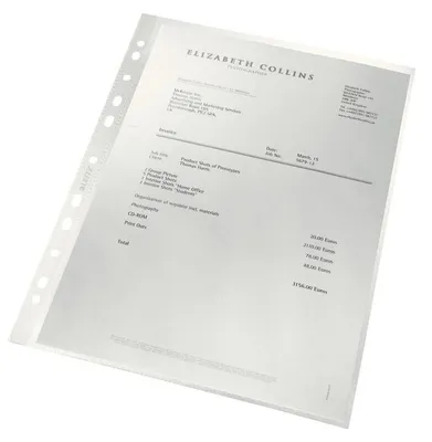 Obrázek produktu pro Leitz 47911003, 210 x 297 mm (A4), Průhledná, Polypropylen (PP), Portrét, 0,1 mm, 230 mm