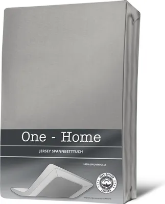 Produktbild von Jersey Spannbettlaken Spannbetttuch Baumwolle 90x200 140x200 180x200 & Topper..., Größe:90 - 100 x 200 cm, Farbe:Silber