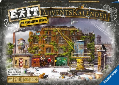 Produktbild von Ravensburger 18233 - EXIT: Opustená továreň - Adventný kalendár