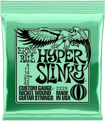 Produktbild von Ernie Ball P02229, Gitarre, Nickel, Elektro, 6 Stück(e)