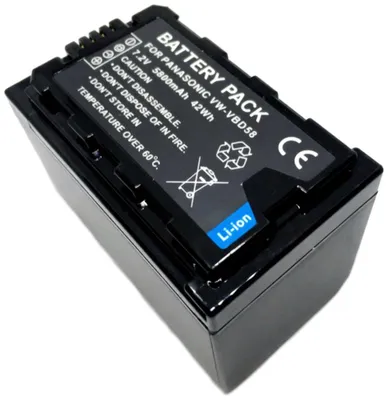 Obrázok produktu pre TRX batéria Panasonic VW-VBD58 - Li-Ion 5800mAh