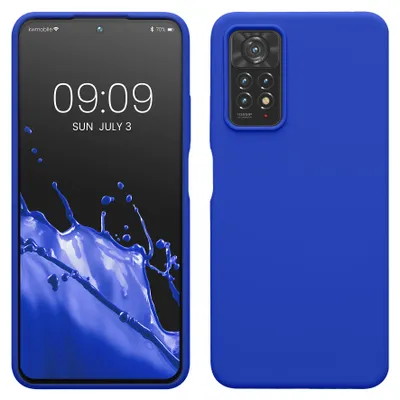 Produktbild von kwmobile Handyhülle für Xiaomi Redmi Note 11 Pro / Note 11 Pro (5G) / Note 12 Pro (4G) Hülle - Case Silikon - Kabelloses Laden - Schutzhülle Cover in