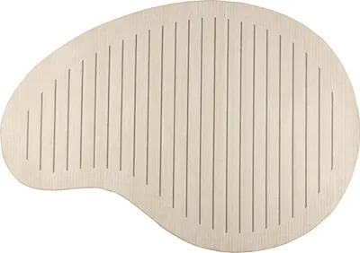 Produktbild von Zuiver Mister Teppich Organische Form 200x290 cm Beige