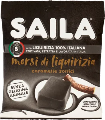 Produktbild von Morsi di Liquirizia Lakritze 100g - Saila