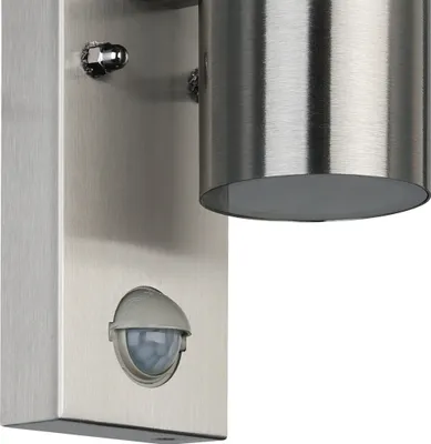 Obrázek produktu pro Venkovní nástěnné svítidlo Eglo Sensor Riga 5 GU10 z nerezové oceli UP- & Downlight