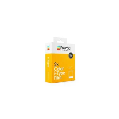 Zdjęcie produktu dla Kolorowy film Polaroid do aparatu I-Type w opakowaniu 2 szt