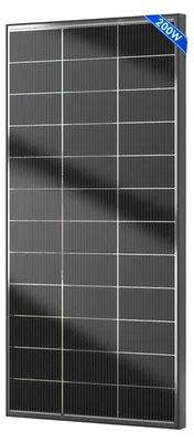 Obrázek produktu pro Solární panel, vysoká účinnost, odolná konstrukce, 200 W, 1 ks
