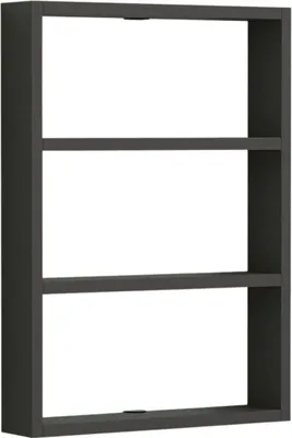 Produktbild von Skye Decor, Pr1-An, Wandregale, Anthrazit, Melamin-Spanplatte, 43,2 x 60 x 9 cm