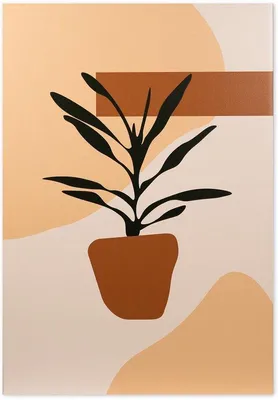 Produktbild von Ibenzoa® Wanddekoration im Boho-Stil – 50 x 70 cm – Sepia Töne – Moderne Wandkunst für Wohnzimmer und Schlafzimmer