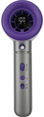 Produktbild von Verbatim 32345, Violett, Grau, 1 Lüfter, 7,5 h, 16000 RPM, Handventilator, 6,5 W