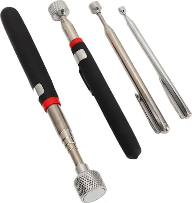 Productafbeelding van Set magnetische opnamegereedschappen, telescopische magnetische opnamegrijper, telescopische magnetische opnamehulp, telescopische opnamegrijper, telescopische magnetische grijper, telescopische inspectiespiegel