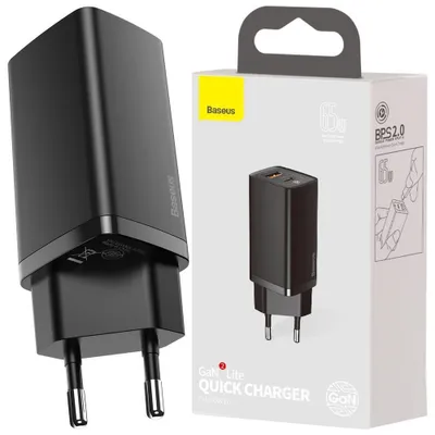 Produktbild von Baseus CCGAN2L-B01, Drinnen, AC, 20 V, Schwarz