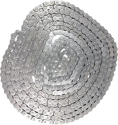 Image de Chaîne à rouleaux 08B-1 – 2 m de long + maillon droit – pas de 12,7 mm, 1/2 pouce – Ozdowski - 200 cm 08B, chaîne d'entraînement, + maillon de raccord