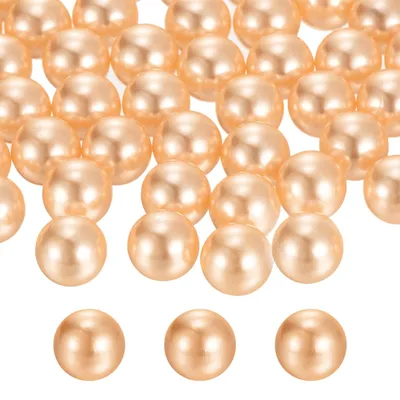340 ABS-Champagnerperlen 12 mm, Vasenfüller 300 g, Dekoperlen