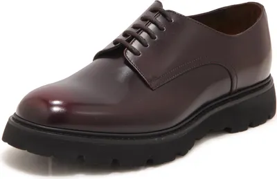 Produktbild von N3536 Scarpa Allacciata Uomo Doucal's Man Shoes Burgundy