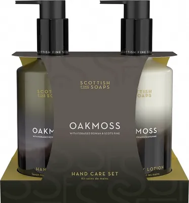 Produktbild von Scottish Fine Soaps Handpflegeset Oakmoss 2 x 300ml