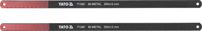 Image de Lames de scie bimétalliques 300 x 12 x 0,6 mm, lot de 2