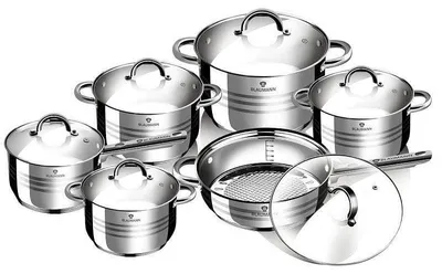 Productafbeelding van Blaumann BL-1410, roestvrij staal, 12-delige set, Gourmet Line