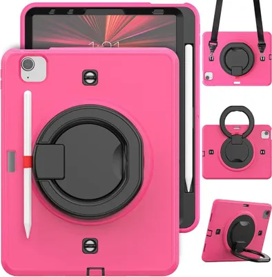 Produktbild von Tasche für iPad Pro 11" mit Schultergurt und Stylus-Stifthalter Pink