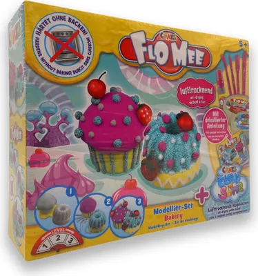 Produktbild von CRAZE Flo Mee Bakery, Bastelset für Kinder, 5 Jahr(e), Mehrfarbig