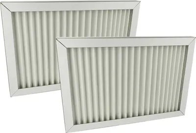 Produktbild von vhbw 2x Filter G4 Ersatz für Pluggit SWTG4-S für Erdwärmetauscher - Filterset, 37 x 25 x 2,4 cm Weiß