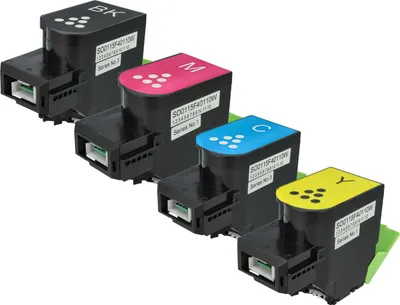 Produktbild von vhbw 4x Toner kompatibel mit Xerox C315 v dniuk Drucker - Kompatible Tonerkartuschen, Mehrfarbig