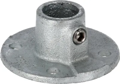 Produktbild von Rohrverbinder Fußplatte rund 1/2" (21,3 mm) AVERDE