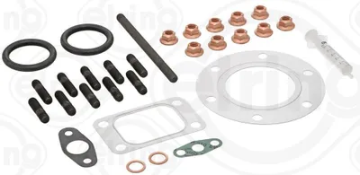 Produktbild von ELRING 730.760 Montagesatz Turbolader passend für MERCEDES-BENZ ACTROS MP2 / MP3 ACTROS TRAVEGO (O 580) TOURISMO (O 350)
