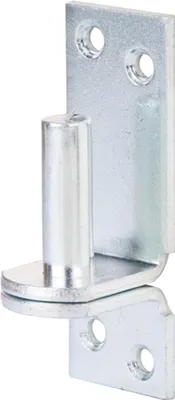 Productafbeelding van Haken, meerdere stuks, DIN, verzinkt, 13x12x105x35 mm, 13x12x105x35 mm, verzinkt, kleur: chroom.
