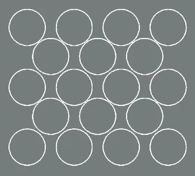 Image de Autocollants ronds, diamètre 10 cm, 18 pièces, gris brillant
