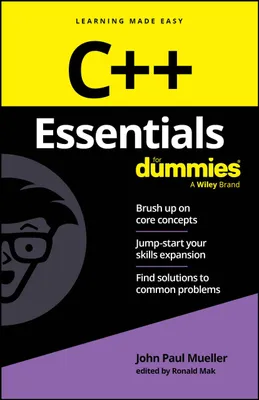 Produktbild von C++ Essentials For Dummies