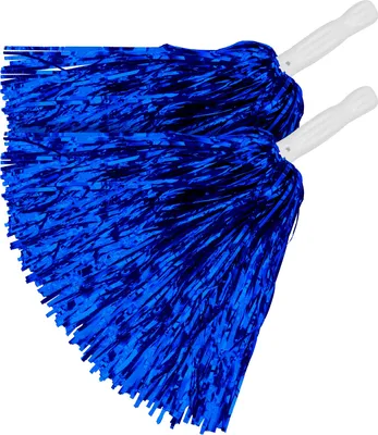 Produktbild von Cheerleader Pompon 2 Stück | Metallic Blau