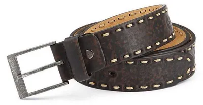 Produktbild von Herren Gürtel Braun Schwarz Breiter-Gürtel; Braun 105 cm