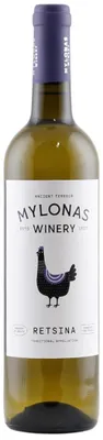Produktbild von Mylonas Retsina 2025 | Weißwein | Griechenland | 1 x 0,75 Liter