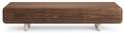 Immagine prodotto di TV-Lowboard braun Armlehnen Holz modern elegant Wohnzimmer