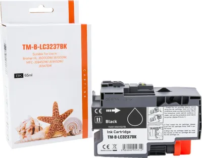 Produktbild von black Tinte/Tintenpatrone 4.6-LC3237BK kompatibel mit Brother LC3237BK [ LC-3237BK ]  Seiten: 3.000