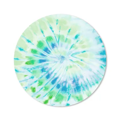 Produktbild von MuchoWow® Mauspad Mousepad Krawattenfärbung - Hippie - Blau 30x30 cm - Mousepads - Maus Mat - Pad - Mausunterlage - Tischunterlage - Schreibtischmatten