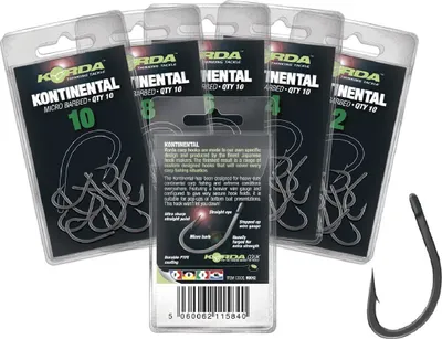 Produktbild von Korda Kontinental Karpfenhaken, Größe:6