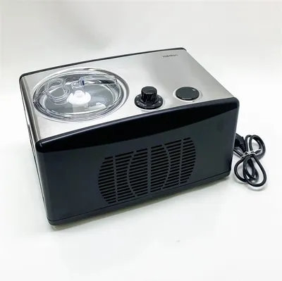 Obrázek produktu pro Zmrzlinovač MEDION s kompresorem (samochladicí, vhodný pro přípravu zmrzliny, mraženého jogurtu a sorbetu, 1,5 litru, 150 W, MD 18387)