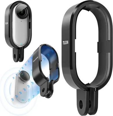 Produktbild von Telesin Gehäuse aus Kunststoff für die Insta360 GO 3 – Modell IS-CFR-003