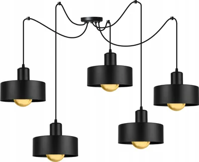 Obrázok produktu pre Moderná Závesná Lampy Spinne Kovový Stínidlo